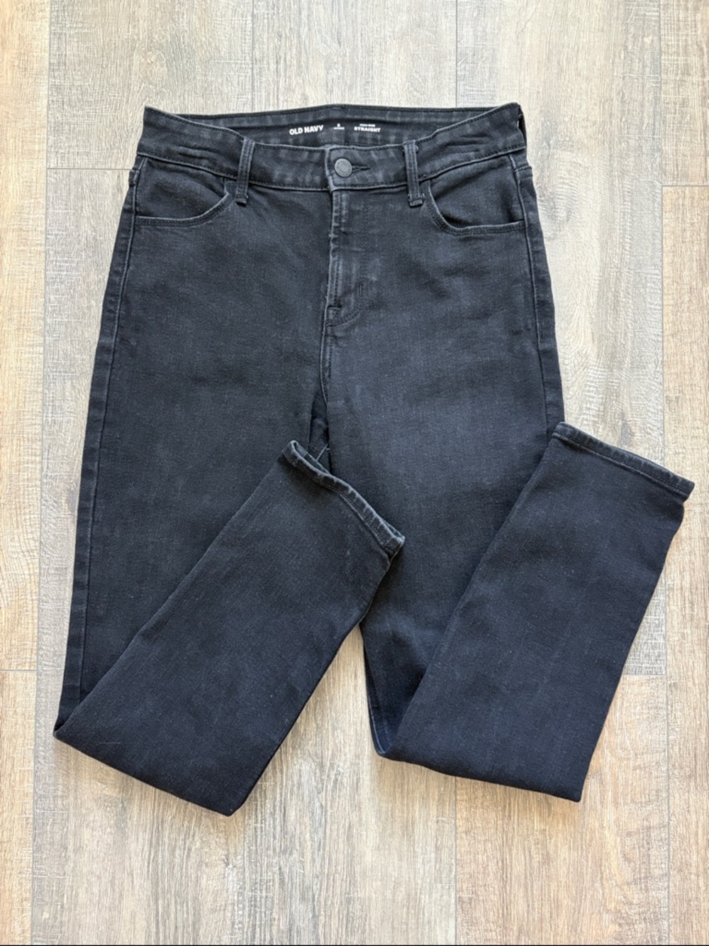 Old Navy Women's Black High-Rise Skinny Jeans